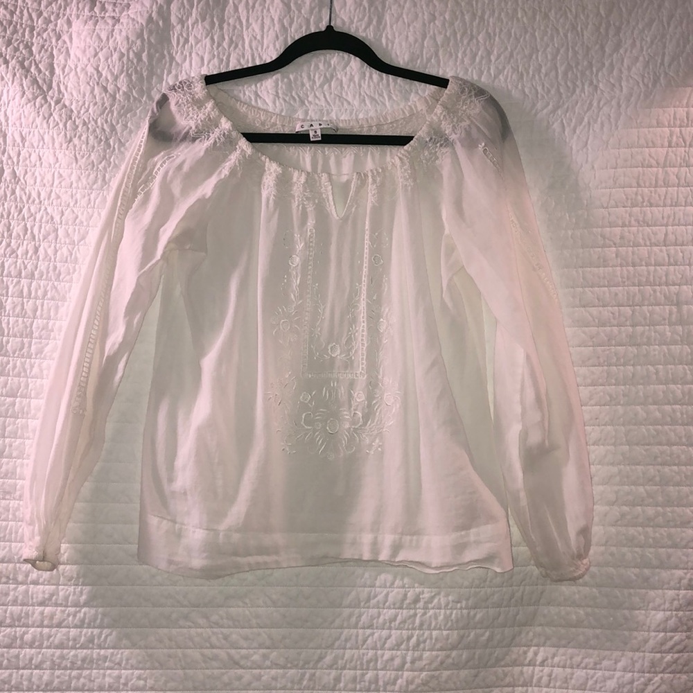 White beachy tunic